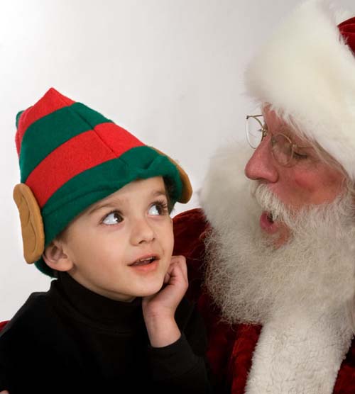 Santa and Elf